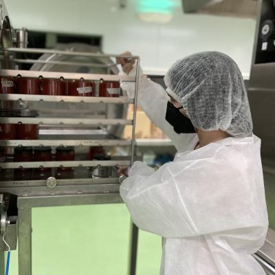 Technician carrying out a bio-based process. ©CBE JU-funded AgriMax project