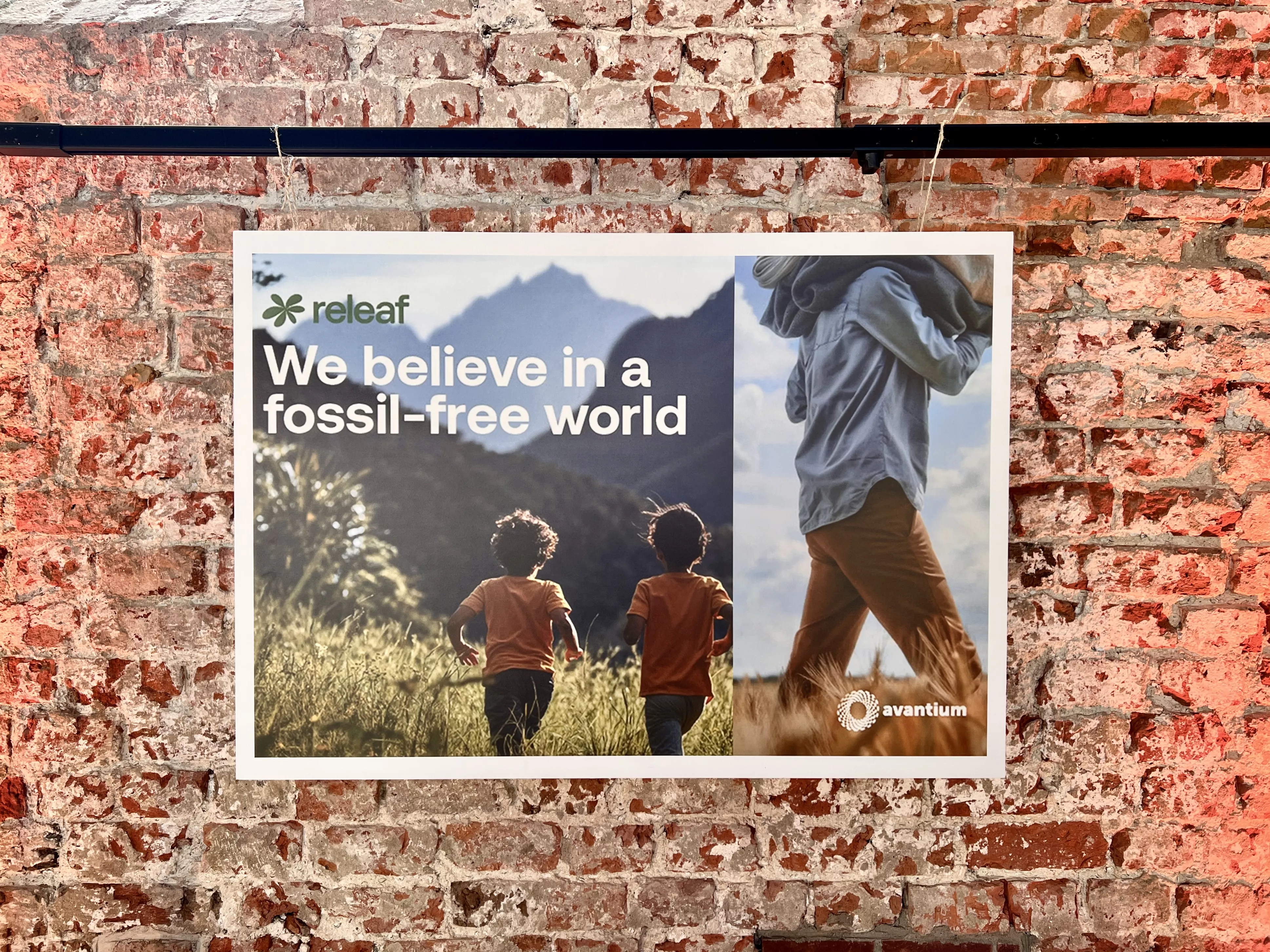 Releaf sign by Avantium