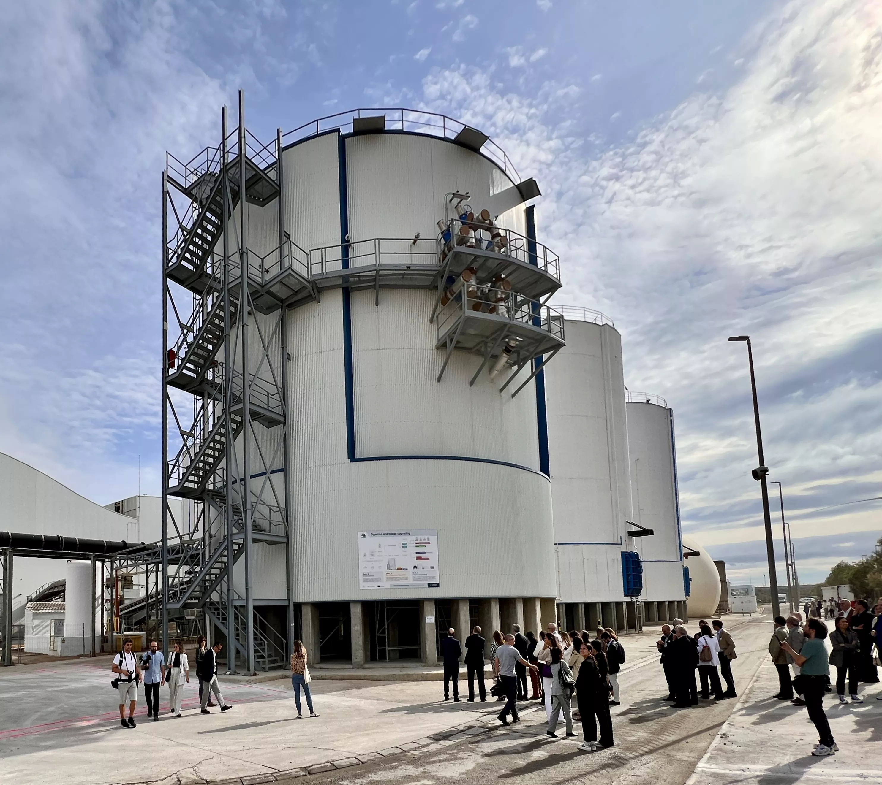 CBE JU-funded CIRCULAR BIOCARBON biorefinery long external view